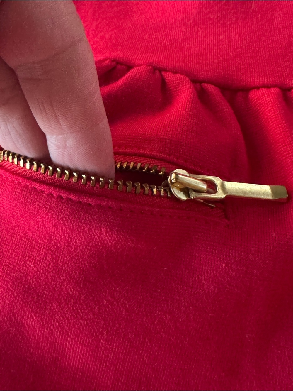 Janie and Jack The Ponte Café Dress in True Red Size 4Y - Picture 10 of 15